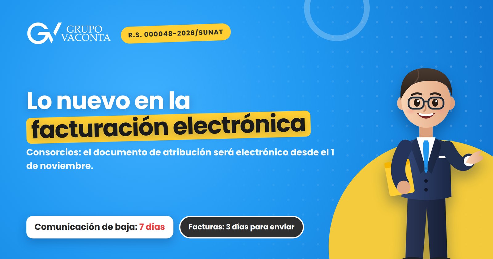 Lo nuevo en la facturación electrónica: R.S. 000048-2026/SUNAT